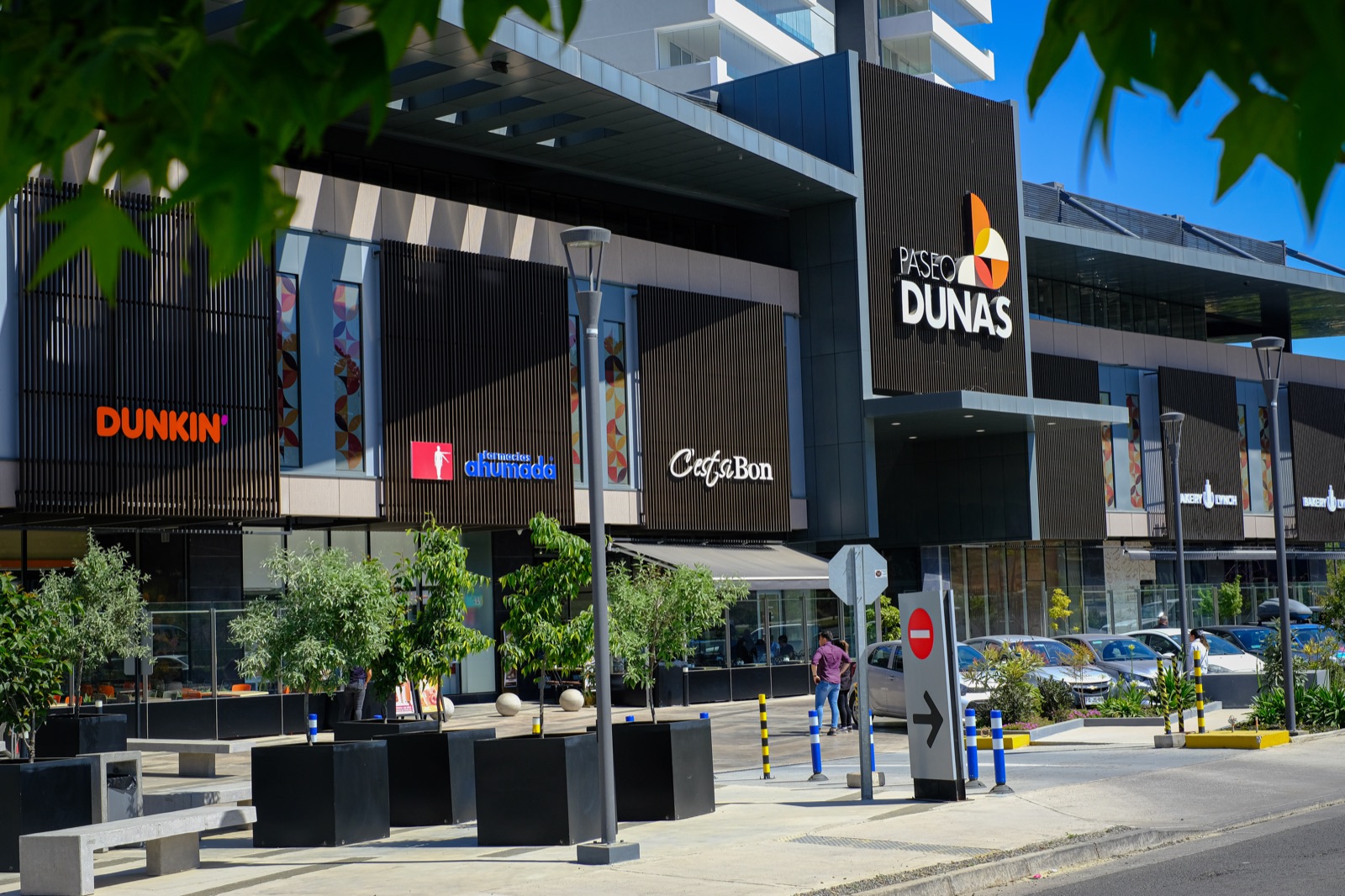 Fachada de Paseo Dunas, Viña del Mar